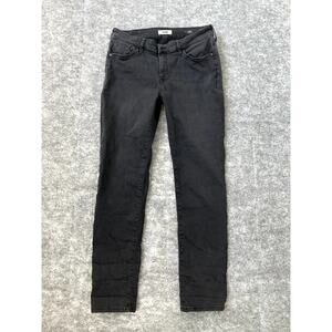 Mavi jeans Emma Slim boyfriend black denim performance elastic women 31/32
